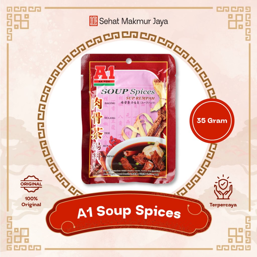 

A1 Soup Spices Bumbu Rempah - Isi 35 Gram