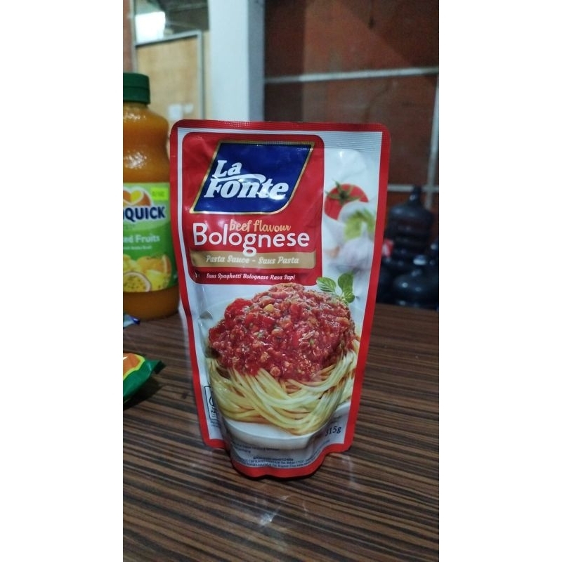 

La Fonte Saus Pasta Bolognese 315 gram