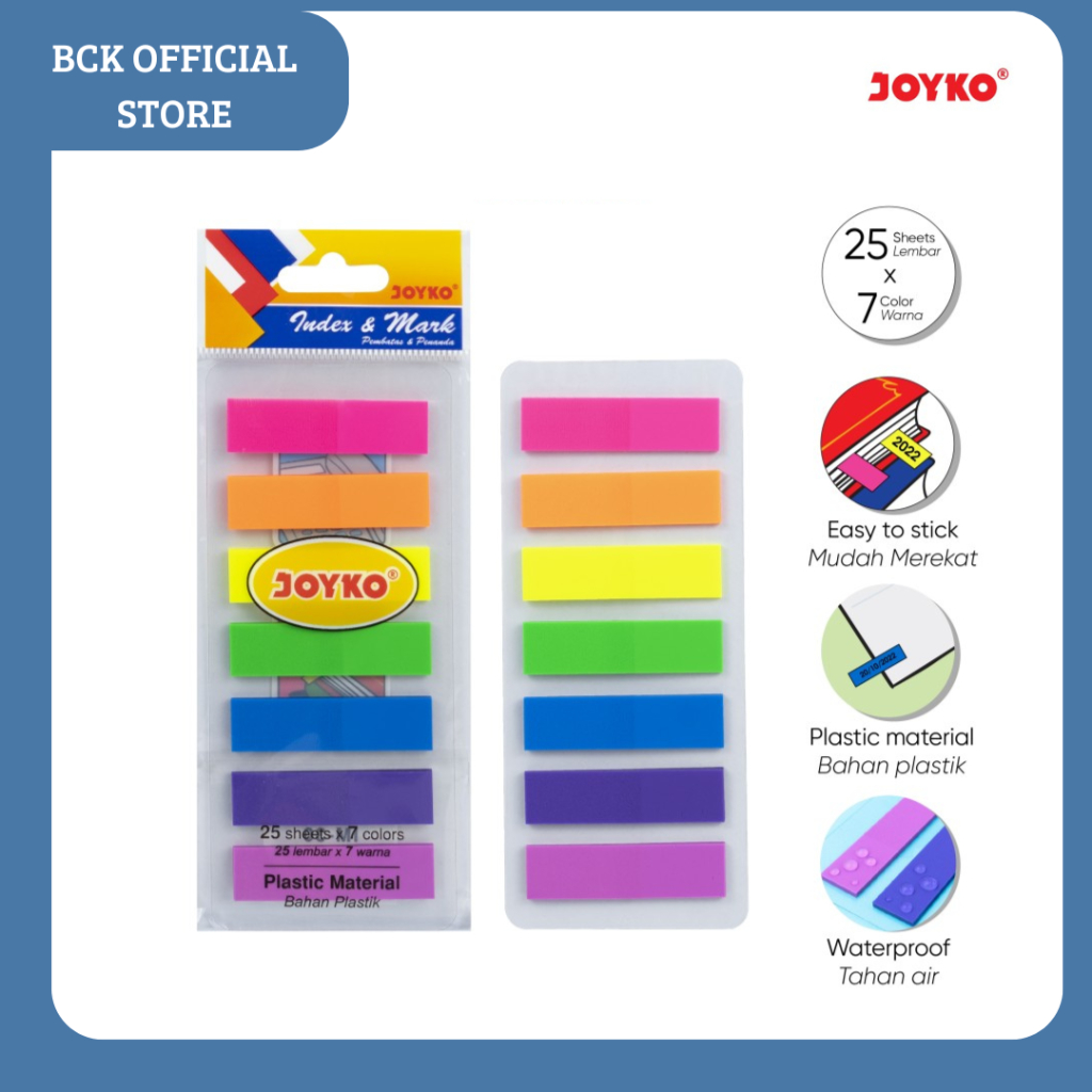 

Index & Mark / Pembatas Plastik Joyko IM-30 (SET)