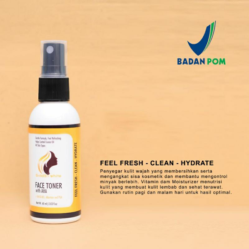 toner (golden skincare)