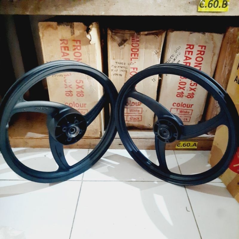 Velg P3 Supra Lama Doubledisc Cakram depan dan belakang by WTC