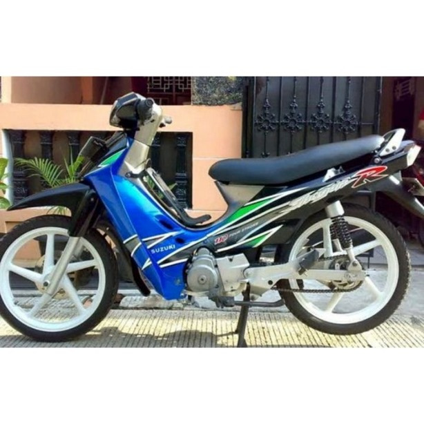 STRIPING STIKER MOTOR SHOGUN 110 2003 KEBO TERMURAH