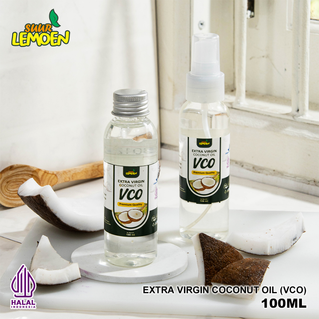 

Suur Lemoen - Extra Virgin Coconut Oil 500ml - Minyak Kelapa Murni VCO 250ml Organik Premium