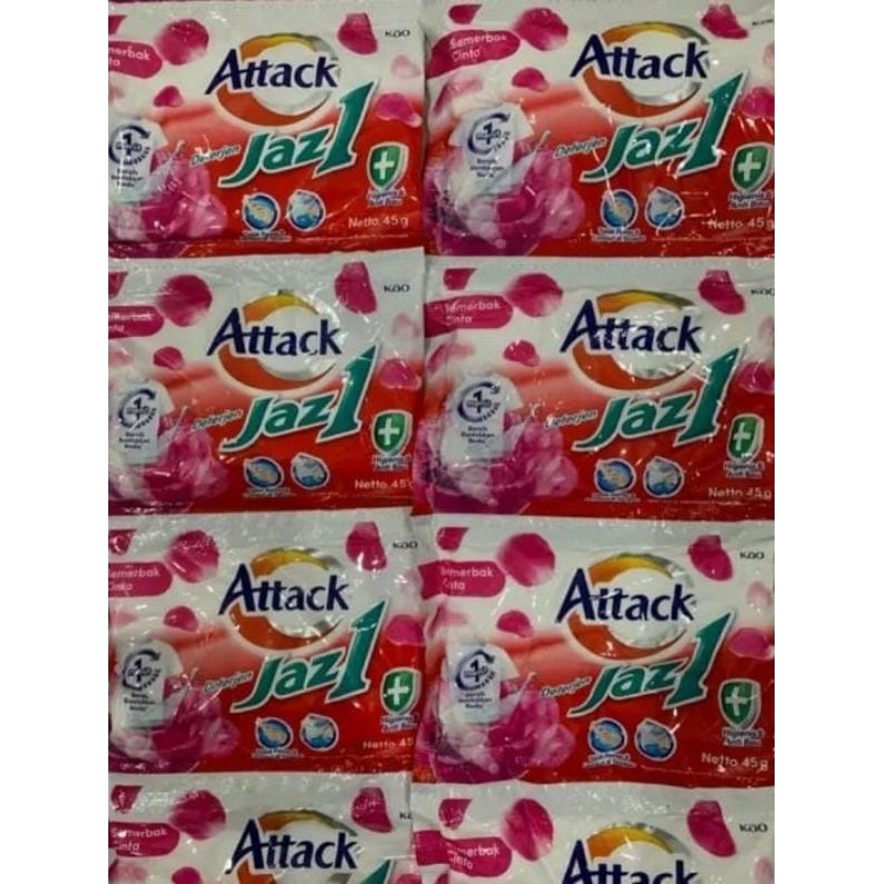 Jaz 1 attack detergent 40 g 6 sachet