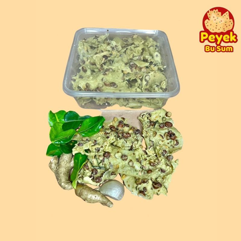 

Peyek - Rempeyek Kacang Tanah (1000ml)