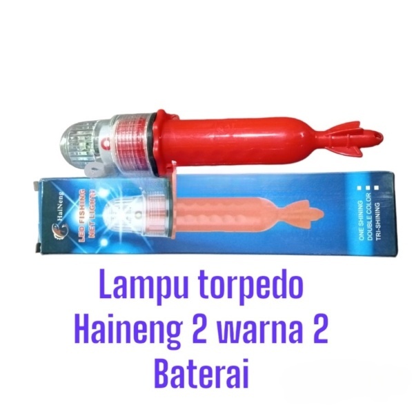 Lampu Kapal 2 Warna / Lampu Kapal Torpedo 2 Warna / Lampu Nelayan Kedap Kedip Lampu Kapal Mancing