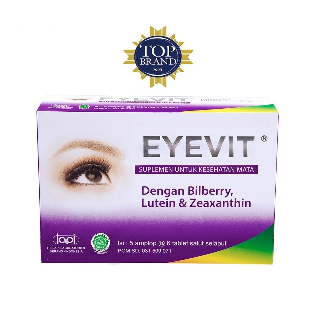 Eyevit Tablet - Vitamin Mata Dewasa - 30 Tablet