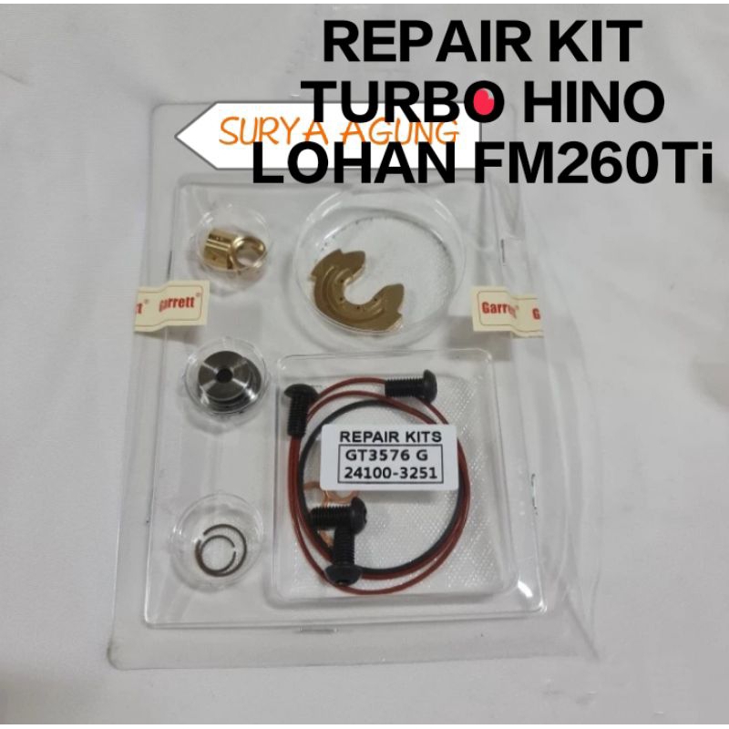 REPAIR KIT TURBO CHARGER MOBIL HINO LOHAN FM260Ti / FM260PS