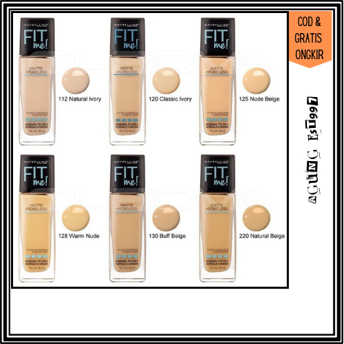 [SHARE IN JAR]Maybelline FitMe Matte Poreless Foundation