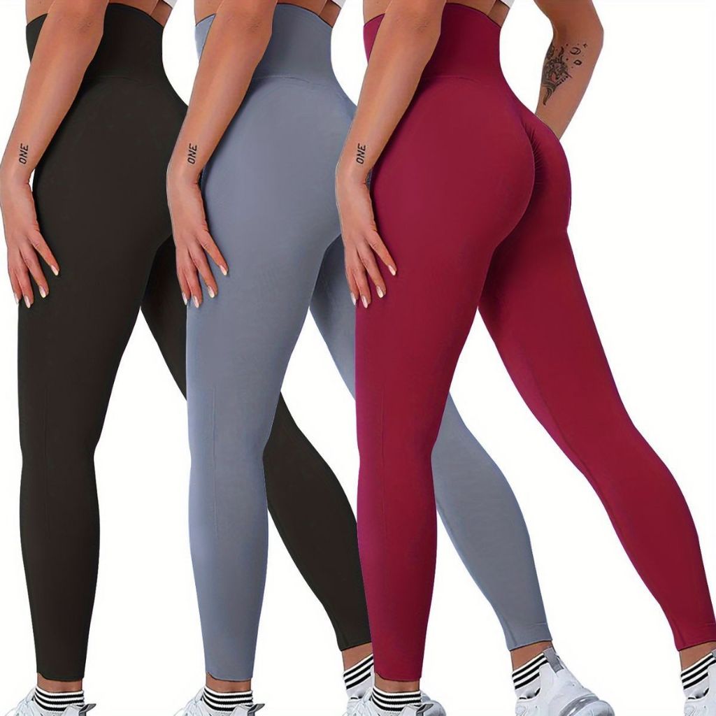 Global Kaos ku - celana legging HW panjang wanita import / legging aerobic / celana senam / legging 