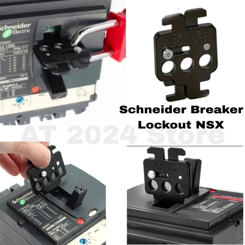 Schneider NSX Breaker Lockout - Circuit Breaker Lockout For 100A-630A Schneider MCCB