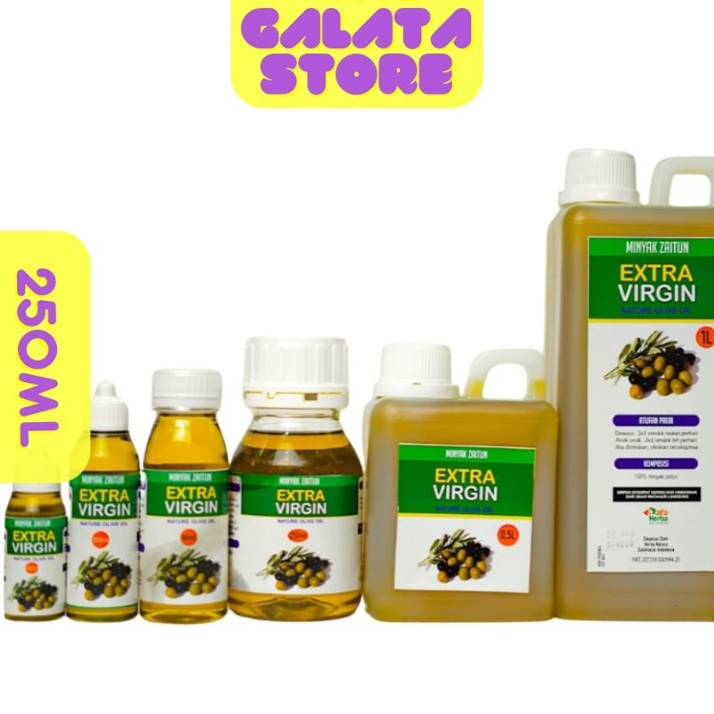 

MIYAK ZAITUN EXTRA VIRGIN Nature Olive Oil alfa 250Ml