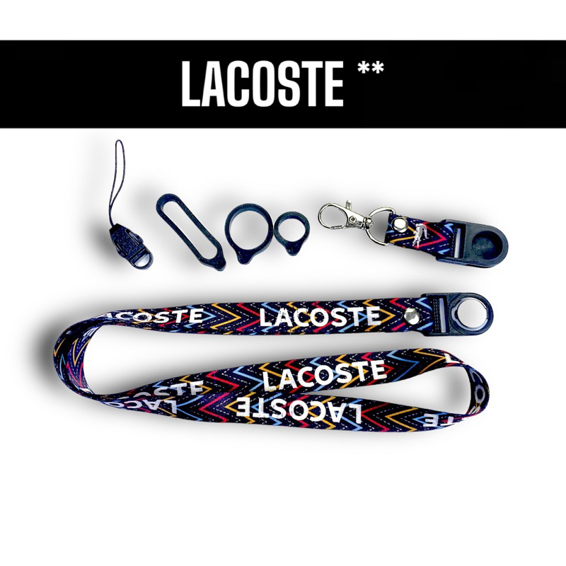 

LACOSTE ART 2 LANYARD GANTUNGAN HANDPHONE