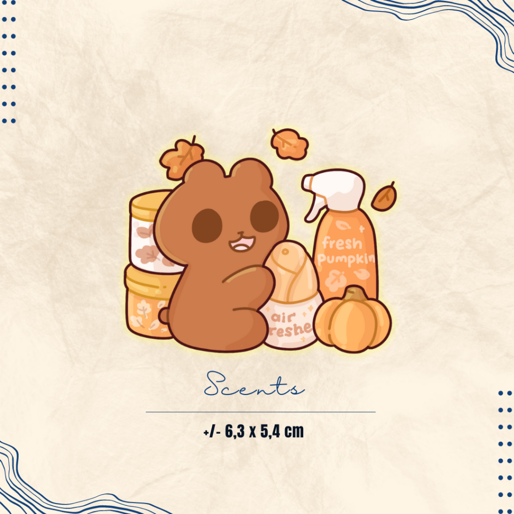 

Scents Sticker Aesthetic Pumpkin Autumn Collection