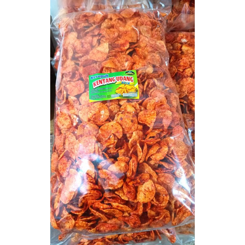 

KENTANG UDANG KOIN *Harga 1/4kg *