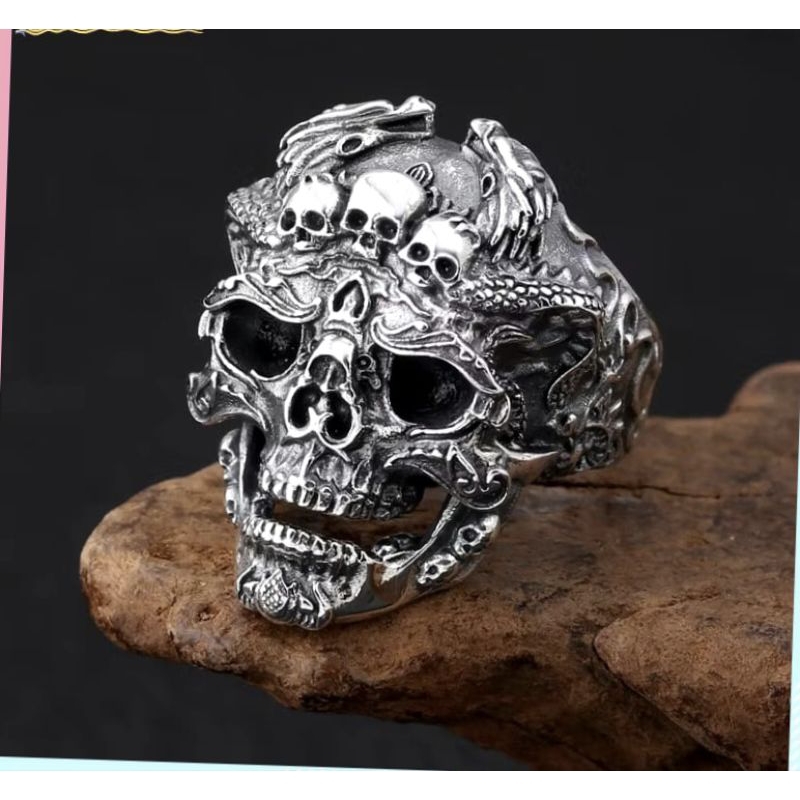 CINCIN TENGKORAK KEPALA KAMBING STWNLIS