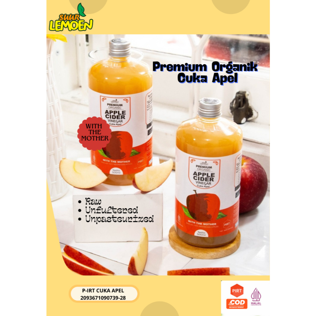 

Suur Lemoen - Cuka Sari Apel 500Ml