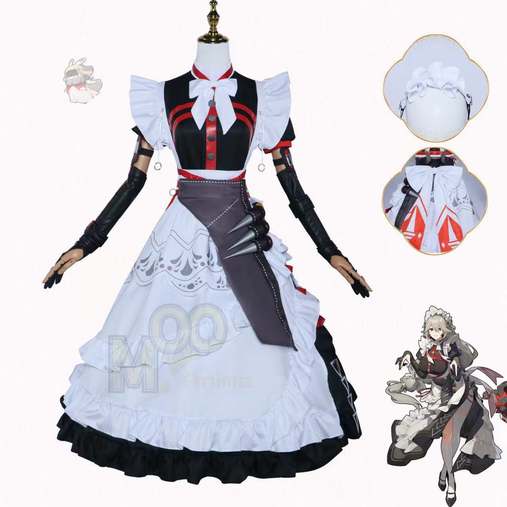 Zenless Zone Zero cosplay costume Alexandrina Sebastiane Alexandrina cosplay costume and wig Rina Co