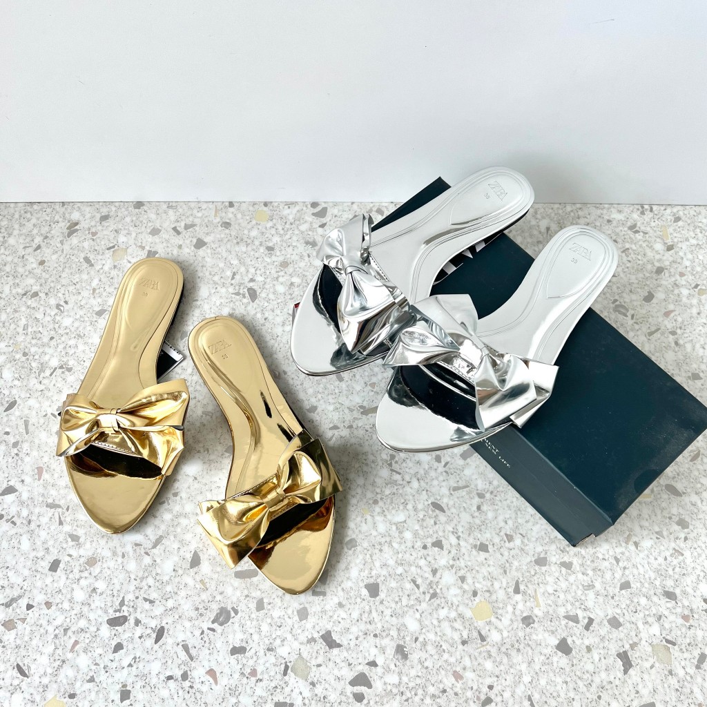 Z91885 SANDAL FLAT WANITA ZARA ORIGINAL