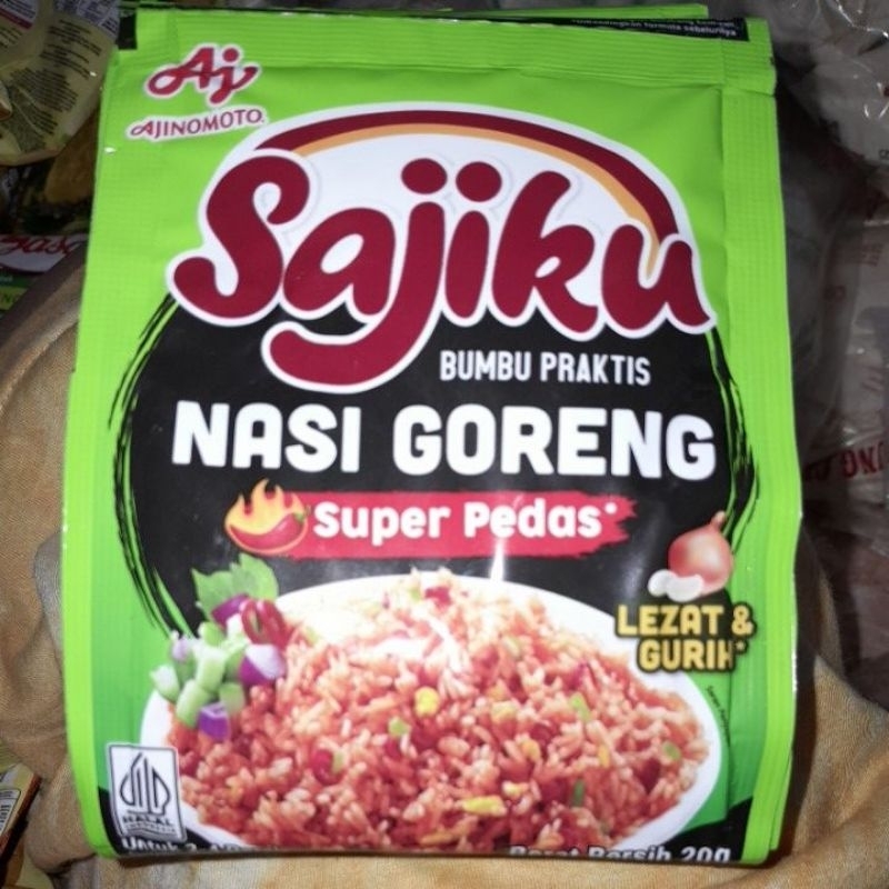 

BUMBU SAJIKU NASI GORENG PEDES 20g