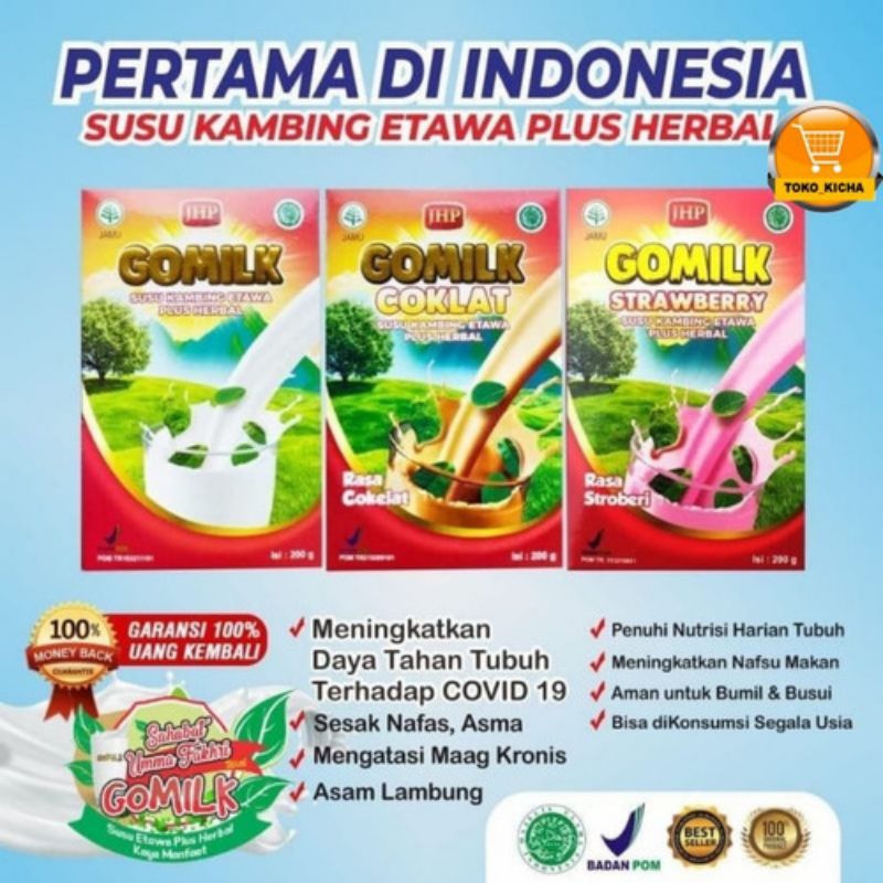 

GOMILK SUSU KAMBING ETAWA HERBAL