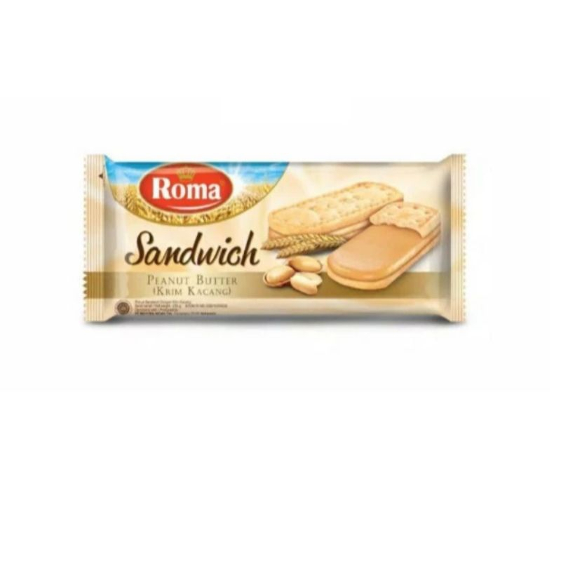 

[VLN] BISKUIT ROMA SANDWICH PEANUT 206gr