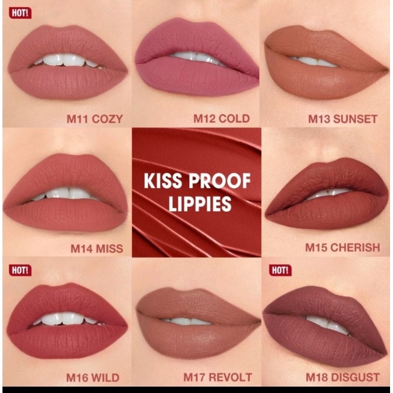 ❤AS❤ O.two.o Misty Kiss Lock Color Matte Lipstick   ~ Lipstik o.two.o