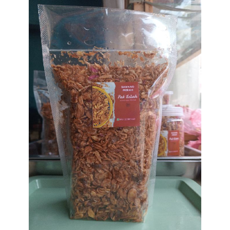 

Bawang Goreng Brebes Original 1Kg tanpa tepung.