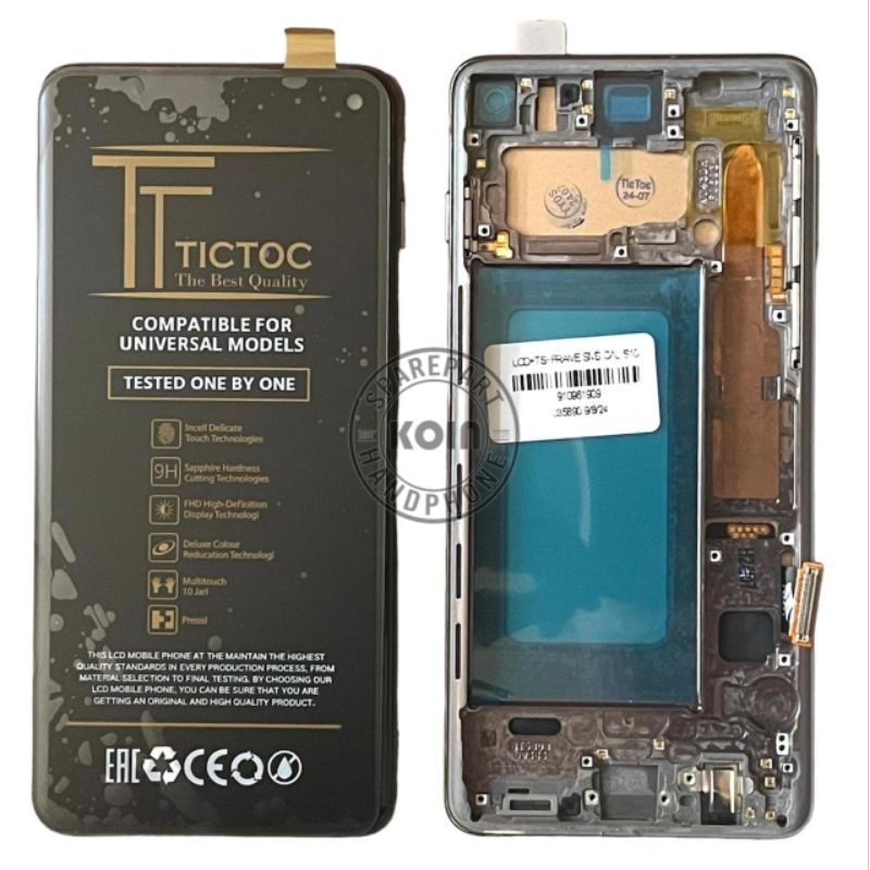 LCD TOUCHSCREEN+FRAME SAMSUNG S10 4G/G973/G973F ORIGINAL