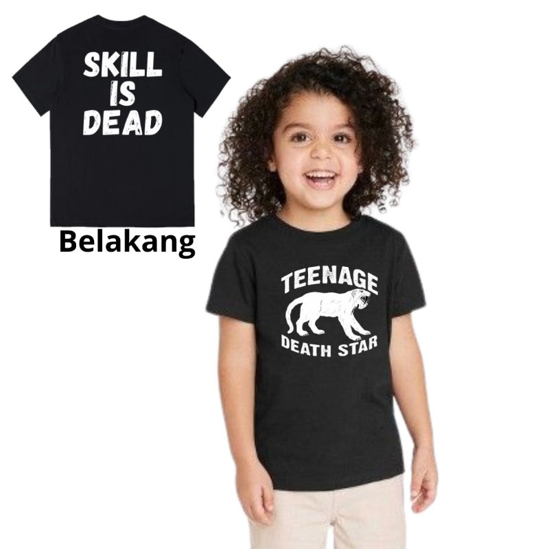 Mcvoice T-shirt Kaos Anak-Anak | Band Teenage Death Star Skill Is Dead