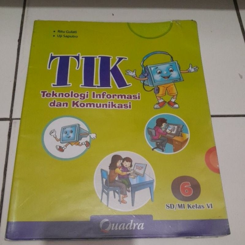 

buku TIK kelas 6 penerbit quadra
