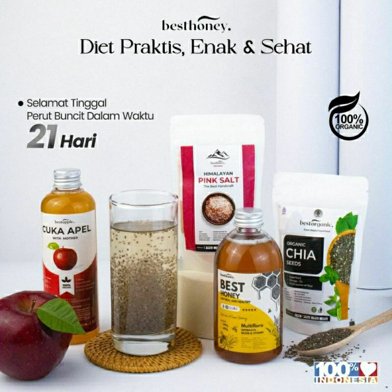 

Cuka Apel Original Organik With Mother - Apple Vinegar Bragg/Heinz Untuk Toner Wajah Alami Diet Detok Tubuh Halal