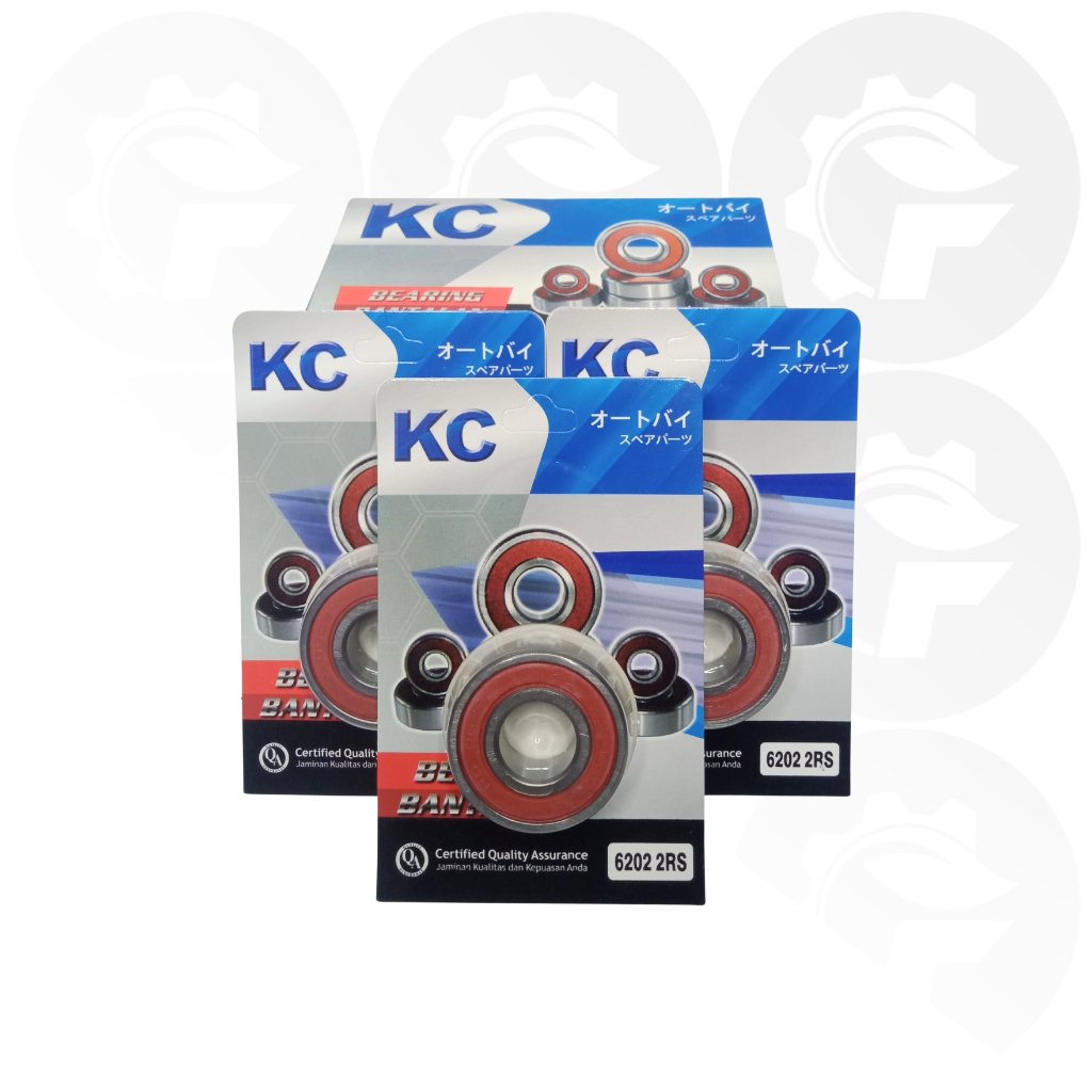 KC Bearing Bantalan 6202 2RS | Laher 6202 | BEARING 6202 | LAHER KC 6202