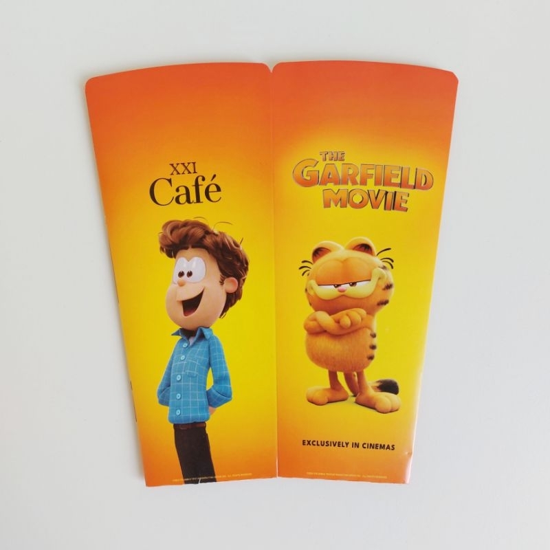 

Kotak Karton Bekas Popcorn XXI Cafe The Garfield Movie