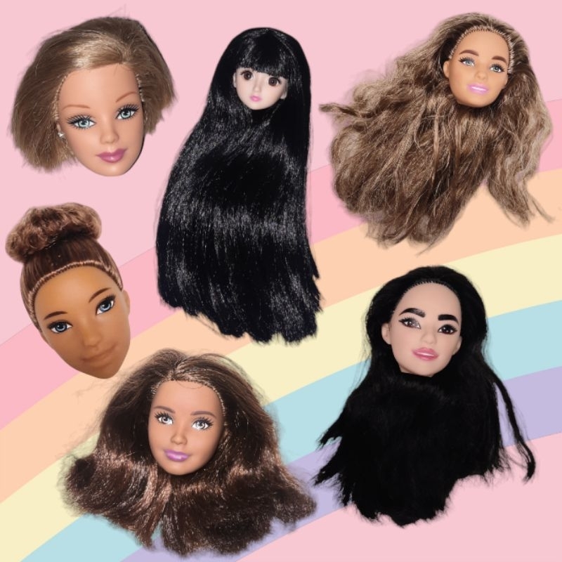 Kepala Barbie Mattel