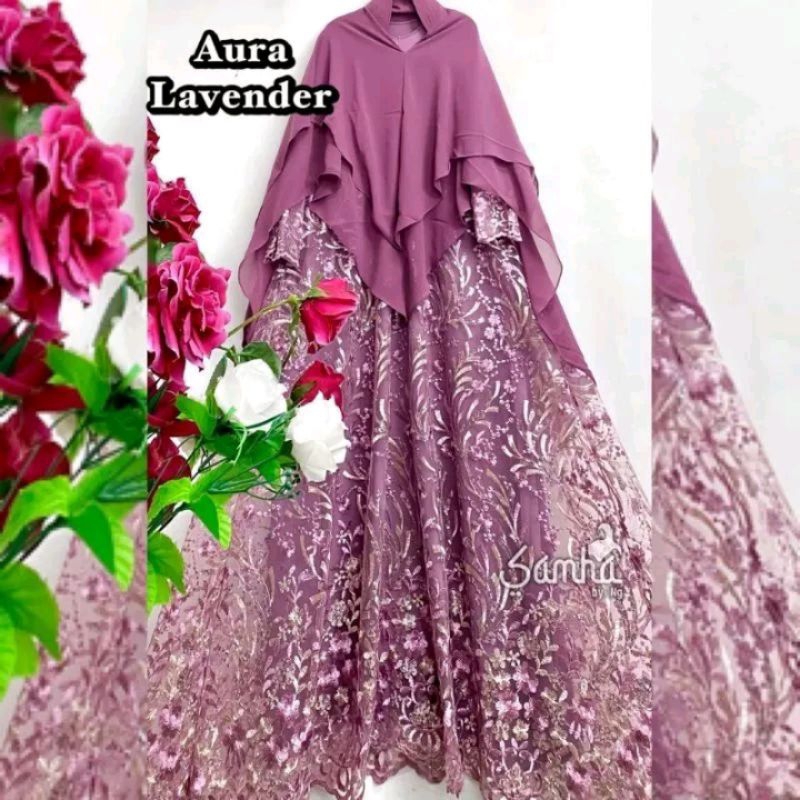 GAMIS PESTA SYARI MUSLIM//GAMIS BRUKAT PREMIUM//GAMIS BROKAT KONDANGAN//GAMIS MEWAH