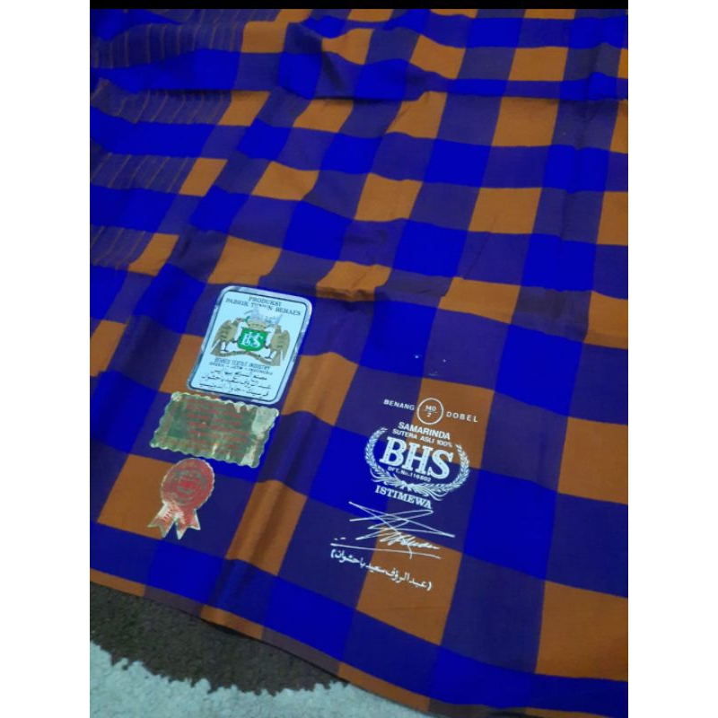 SARUNG BHS KDM GOLD  SUTRA SPUNSILK 140 ARABIC