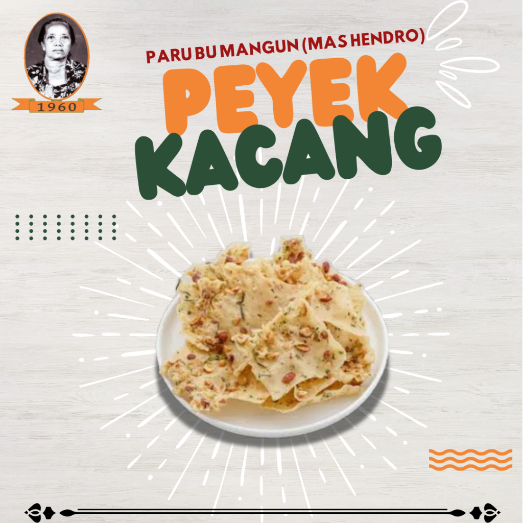 

Bu Mangun Peyek Kacang (250gr)