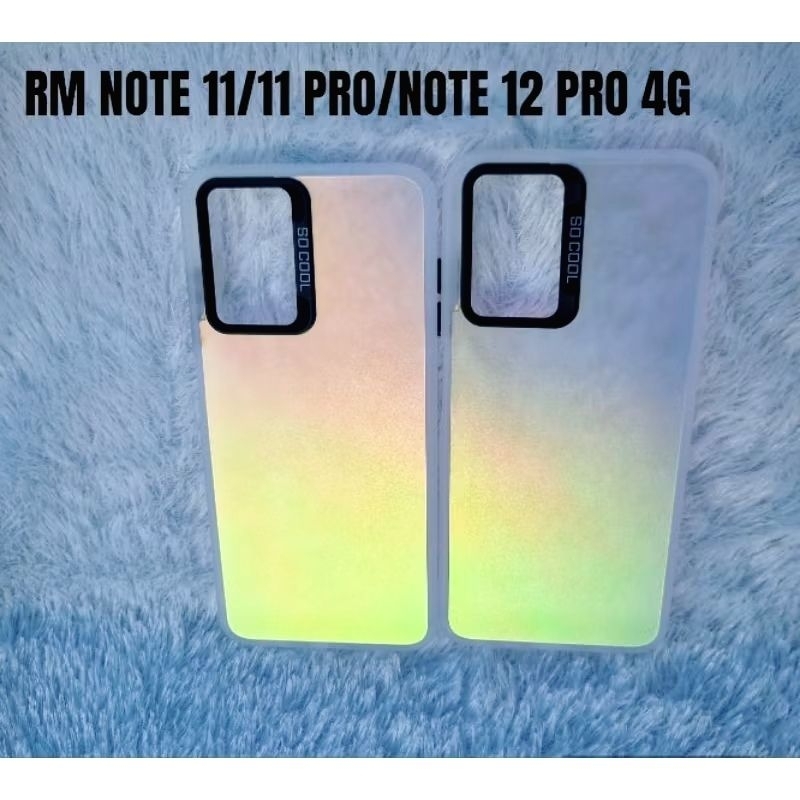 Sofecese Silikon IMD Glossy HP XIOMI REDMI Note 11/NOTE 11 Pro / NOTE 12/NOTE 12 Pro Profesional Cas