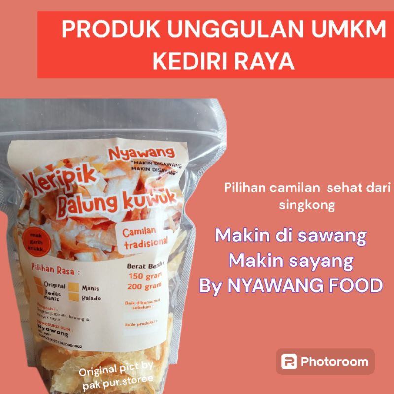 

KERIPIK BALUNG KUWUK | KERIPIK SINGKONG BALUNG KUWUK| KERIPIK SINGKONG JADUL RASA KEKINIAN| TERMURAH