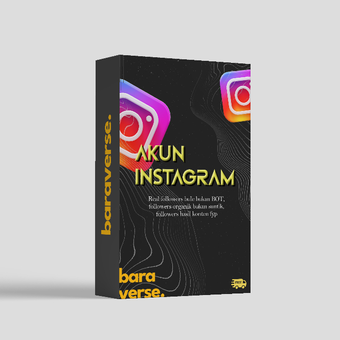 JUAL AKUN INSTAGRAM FOLLOWERS BULE 100K - 200K ORGANIK HASIL KONTEN FYP