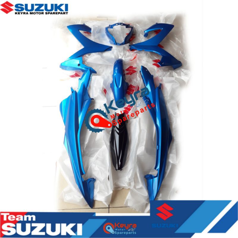 BODY SET HALUS SATRIA FU FACELIFT BIRU GP
