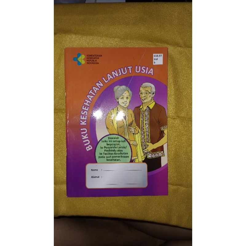 

Buku LANSIA terbaru Cover Laminasi Mengkilap