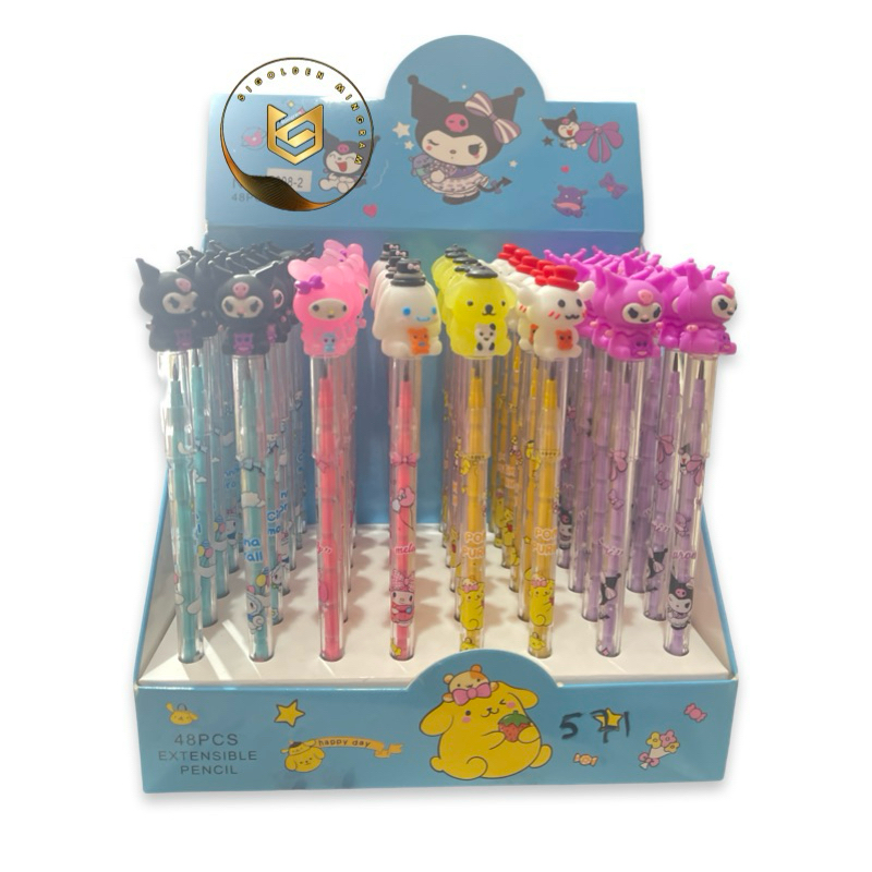 

Pensil Susun SANRIO Kuromi Cinamon super cute Lucu