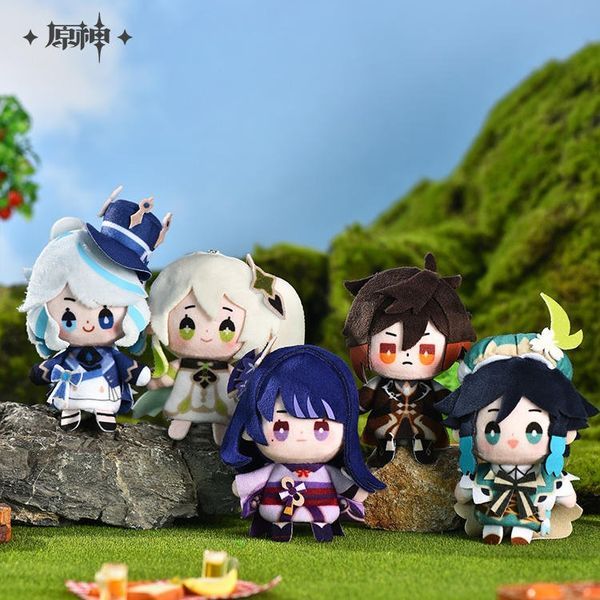 [READY STOCK] Genshin OFC - Finger Puppet - Boneka Genshin Impact - Zhongli Doll - Venti Doll - Raid