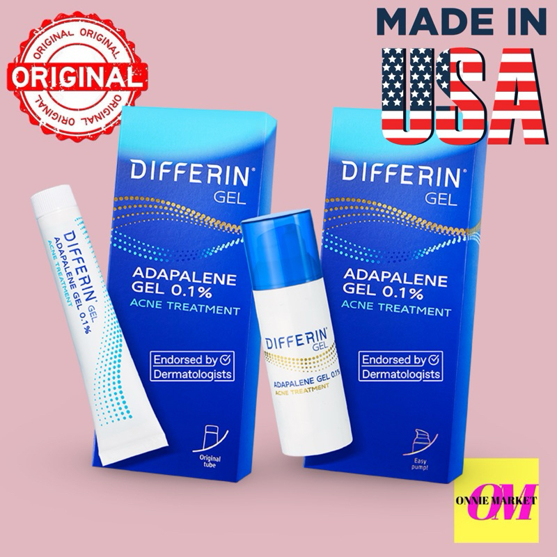 Differin Adapalene gel 0,1 % original USA 100%