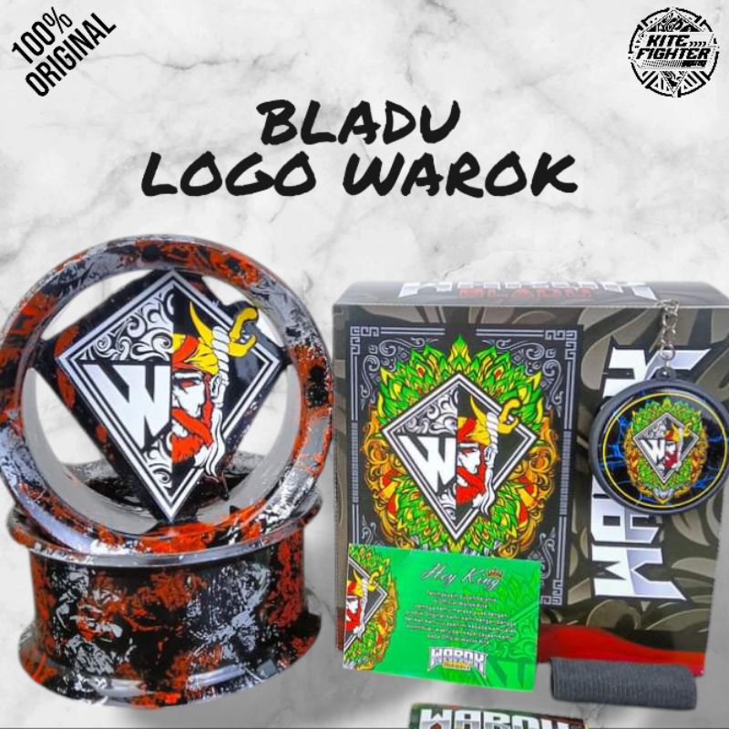 Bladu/Gulungan senar Motif LOGO WAROK TEBAL by warok kite