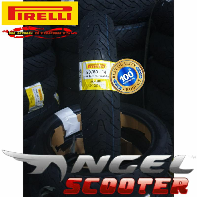 Ban Motor Pirelli Angel Scooter 90/80 R14 untuk Honda Vario
