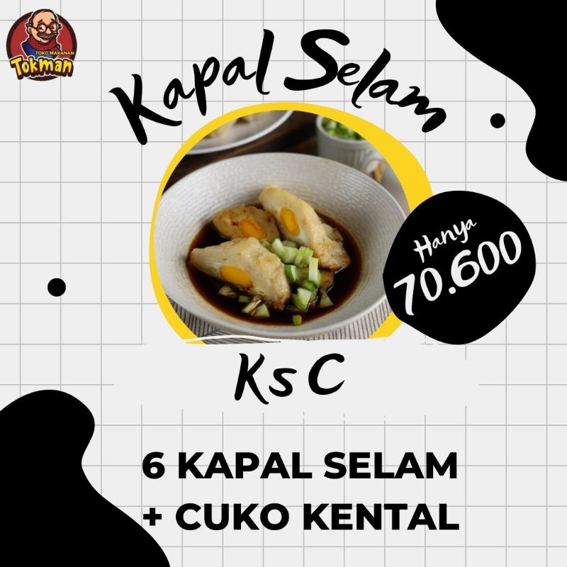 

Pempek Kapal Selam 100% Ikan Khas Palembang isi 6 Pcs - Pempek Tokman