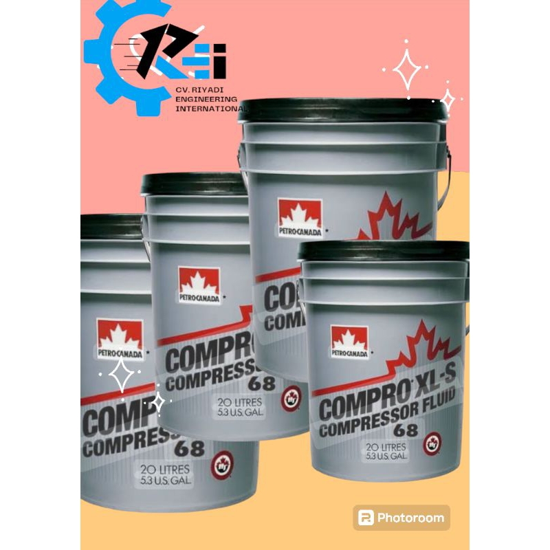 Oli Kompressor Screw Petro Canada Xls 68 ORI